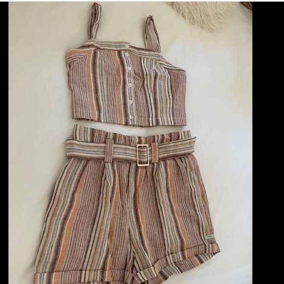 Linen Short Set - Picture 3 of 3